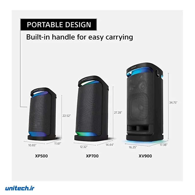 اسپیکر بلوتوثی قابل حمل سونی مدل SRSXP7007